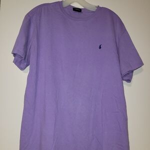 Unisex, Polo T-shirt, purple, size medium